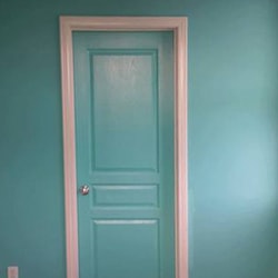 painted door
